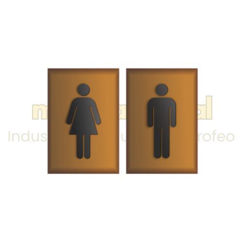 Imagen de Señaléticas para baños - M8.200